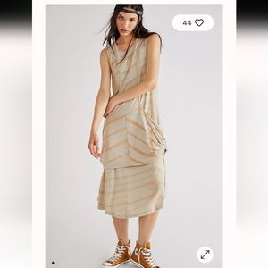 Free People x Nicholas K Kamila Top in Sand/Blush